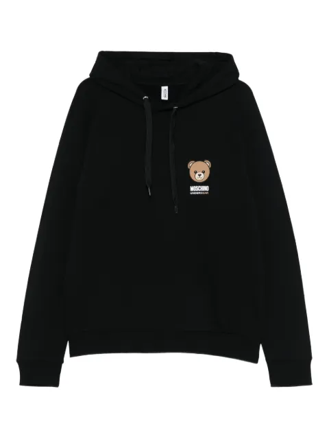 Moschino Moletom de capuz com logo