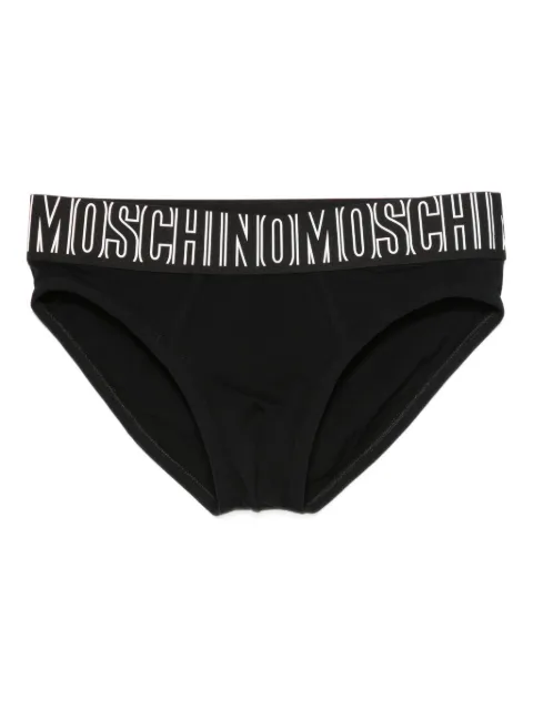 Moschino ropa interior con logo en la pretina