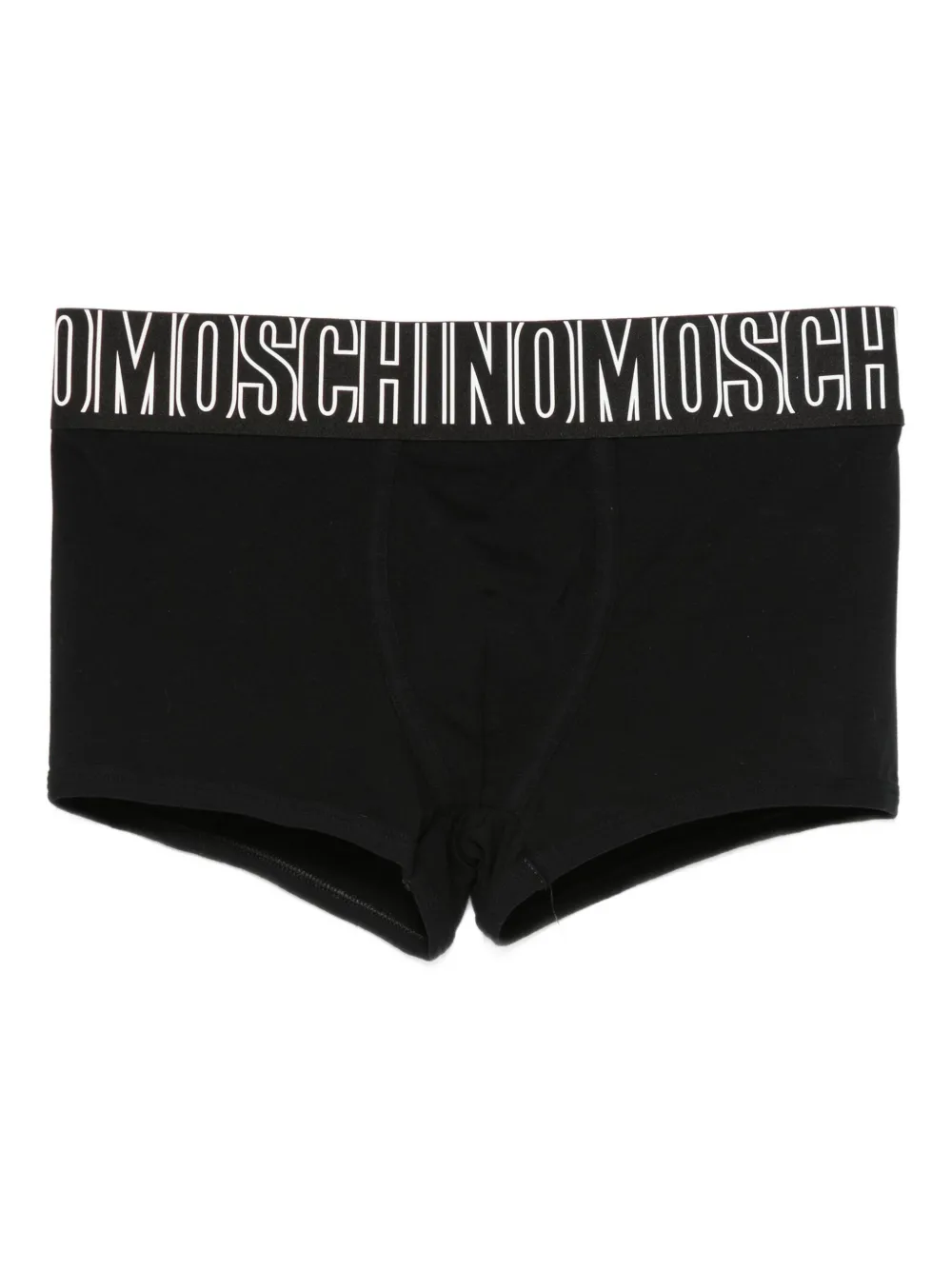 Moschino logo-waistband swim trunks | Black | Image 1