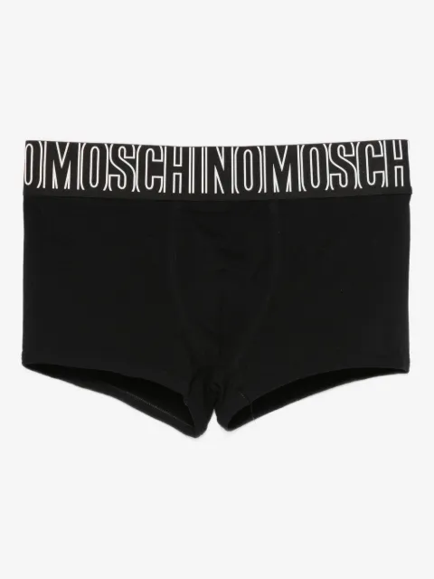 Moschino traje de baño con logo en la pretina