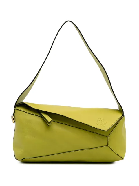 Loewe Pre-Owned 2021 Calfskin Puzzle Hobo shoulder bag