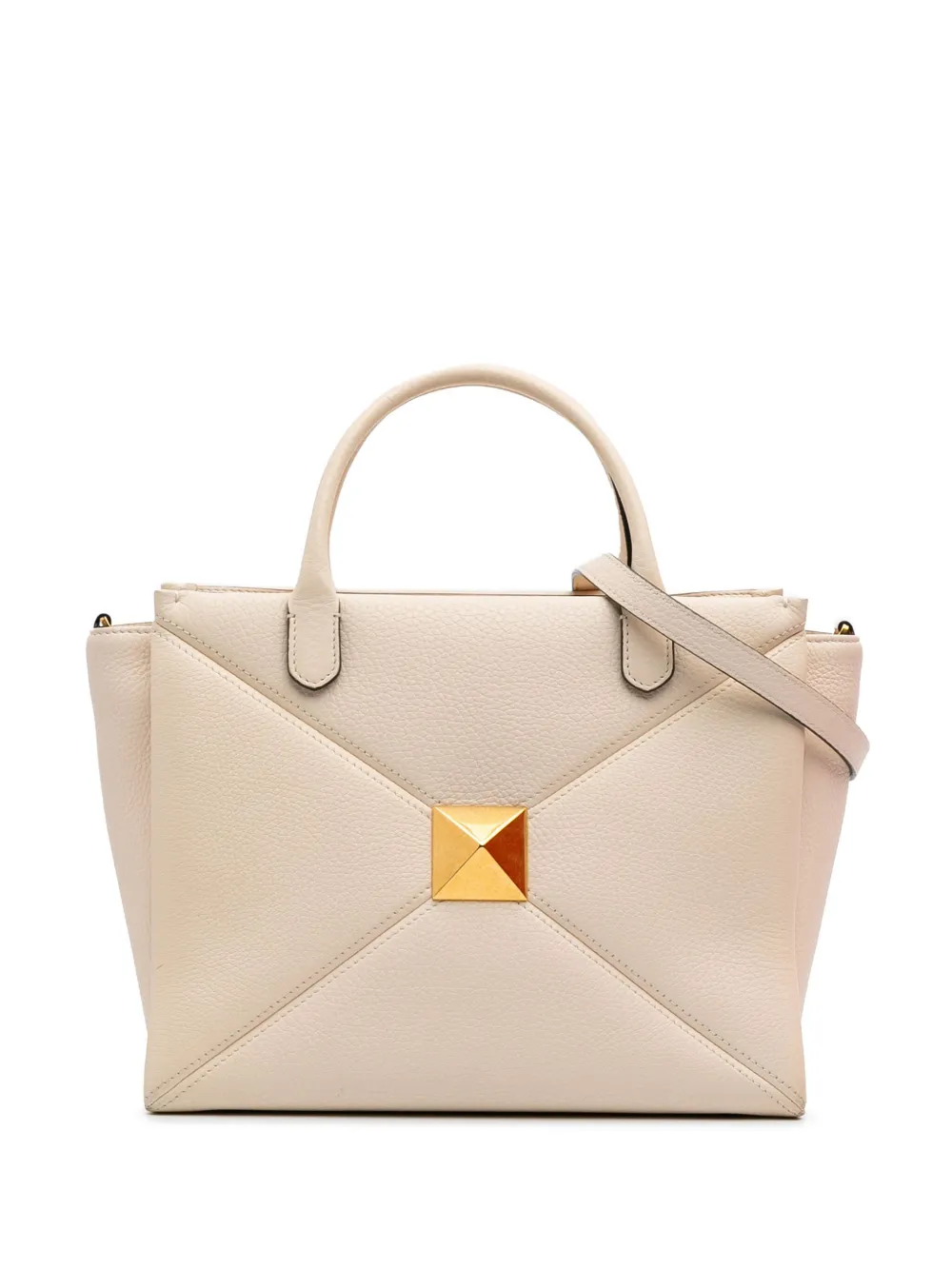 2018-2024 Medium Leather One Stud Top Handle Bag satchel