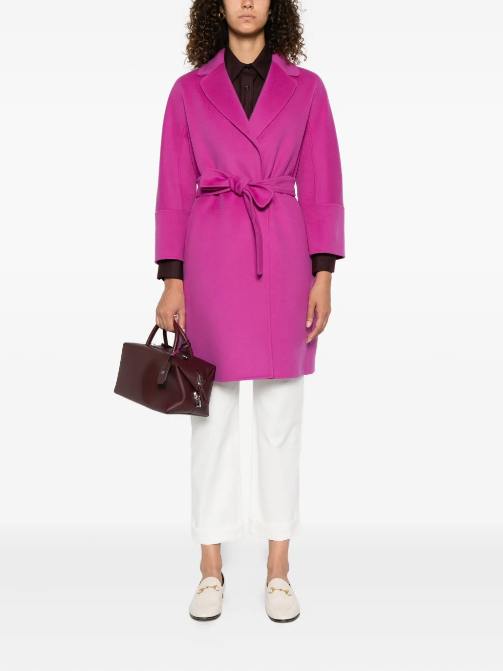 'S Max Mara Arona belted coat | Single Breasted Coats | Image 2