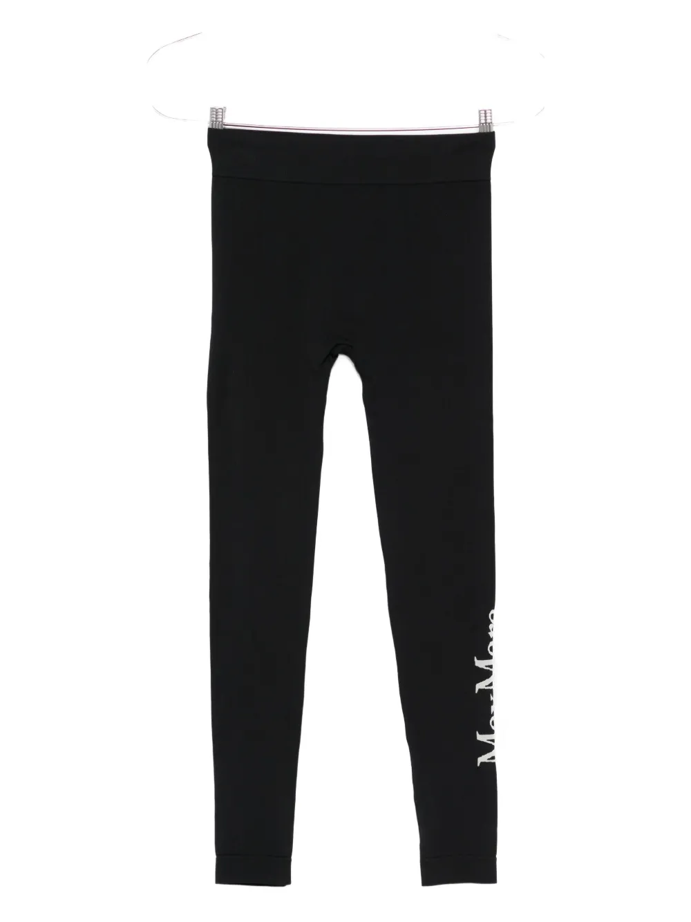 'S Max Mara logo-jacquard leggings | Black | Image 1