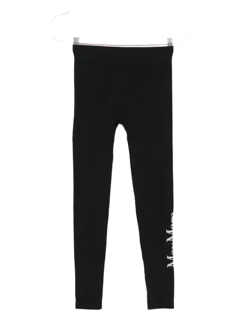 'S Max Mara logo-jacquard leggings