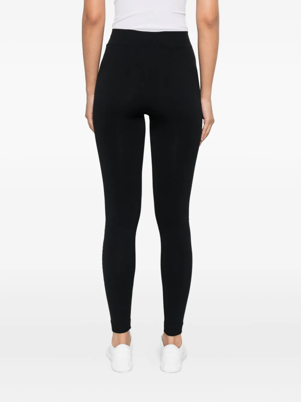 'S Max Mara Legging met logo jacquard Zwart