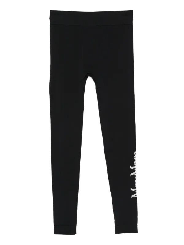 Max Mara ブラック レギンス S S Max Mara レギンス | ブラック | FARFETCH JP