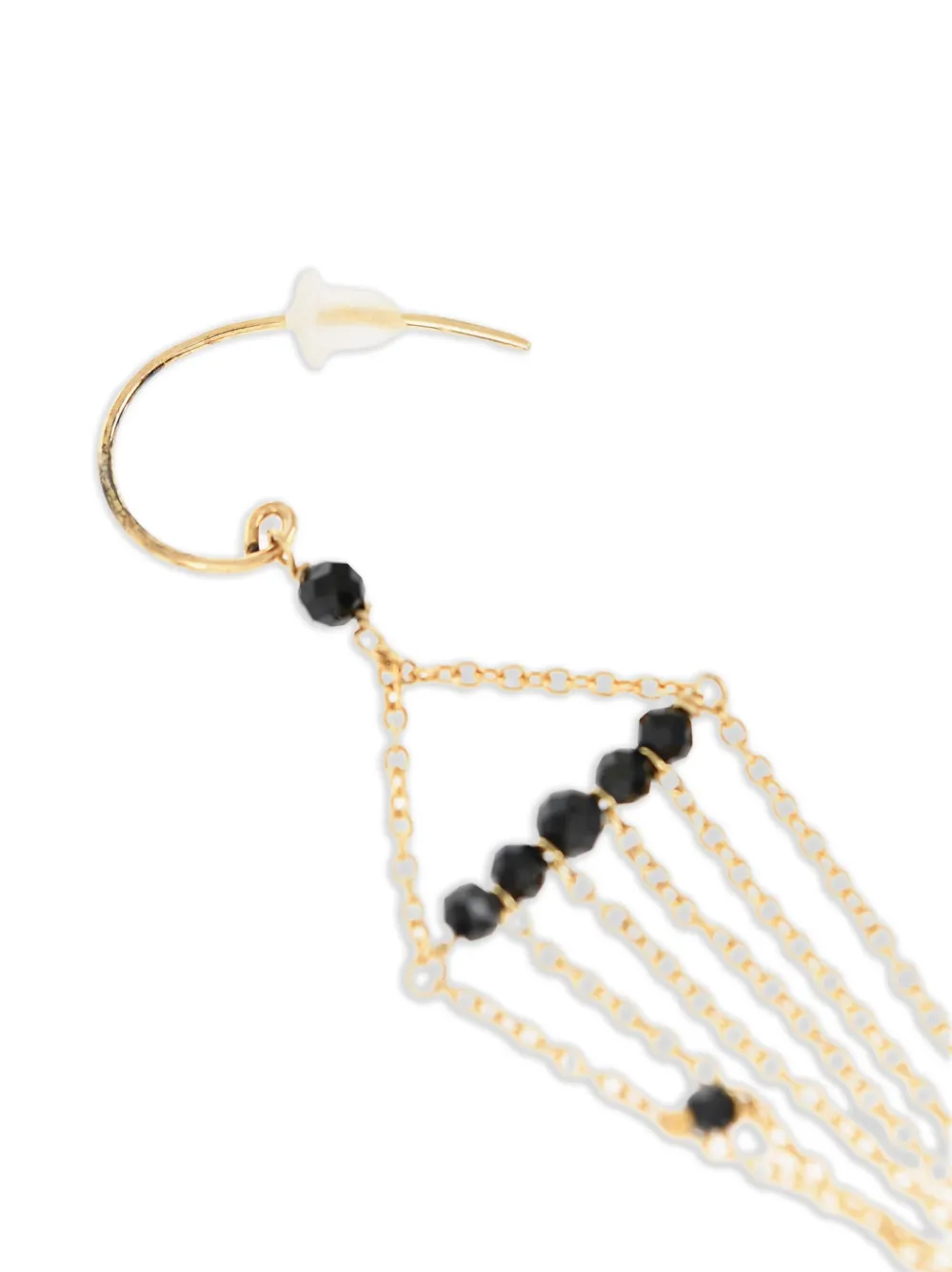 Niani stone-detail chain earrings | Image 2