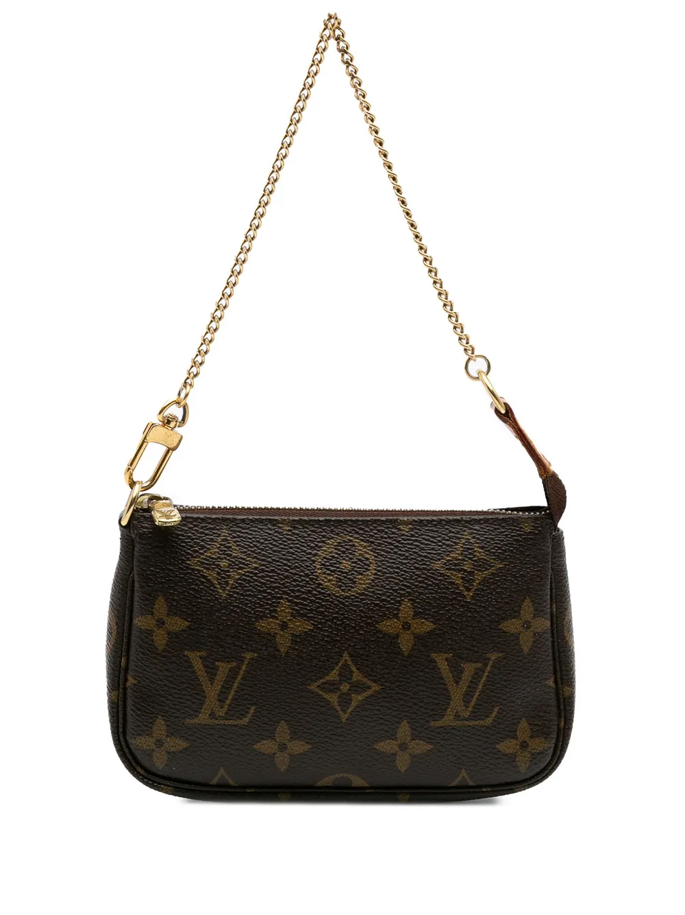 Louis Vuitton Pre-Owned 2012 Monogram Mini Pochette Accessoires handbag | Brown | Image 1