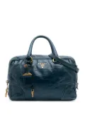 Prada Pre-Owned 2010-2024 Vitello Shine satchel - Blue