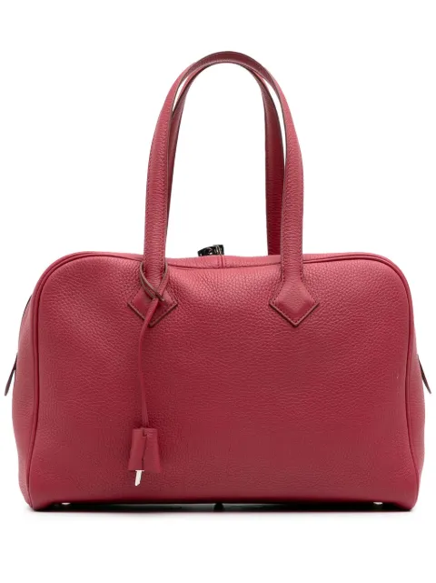 Hermès Pre-Owned 2014 Clemence Victoria II 35 Schultertasche