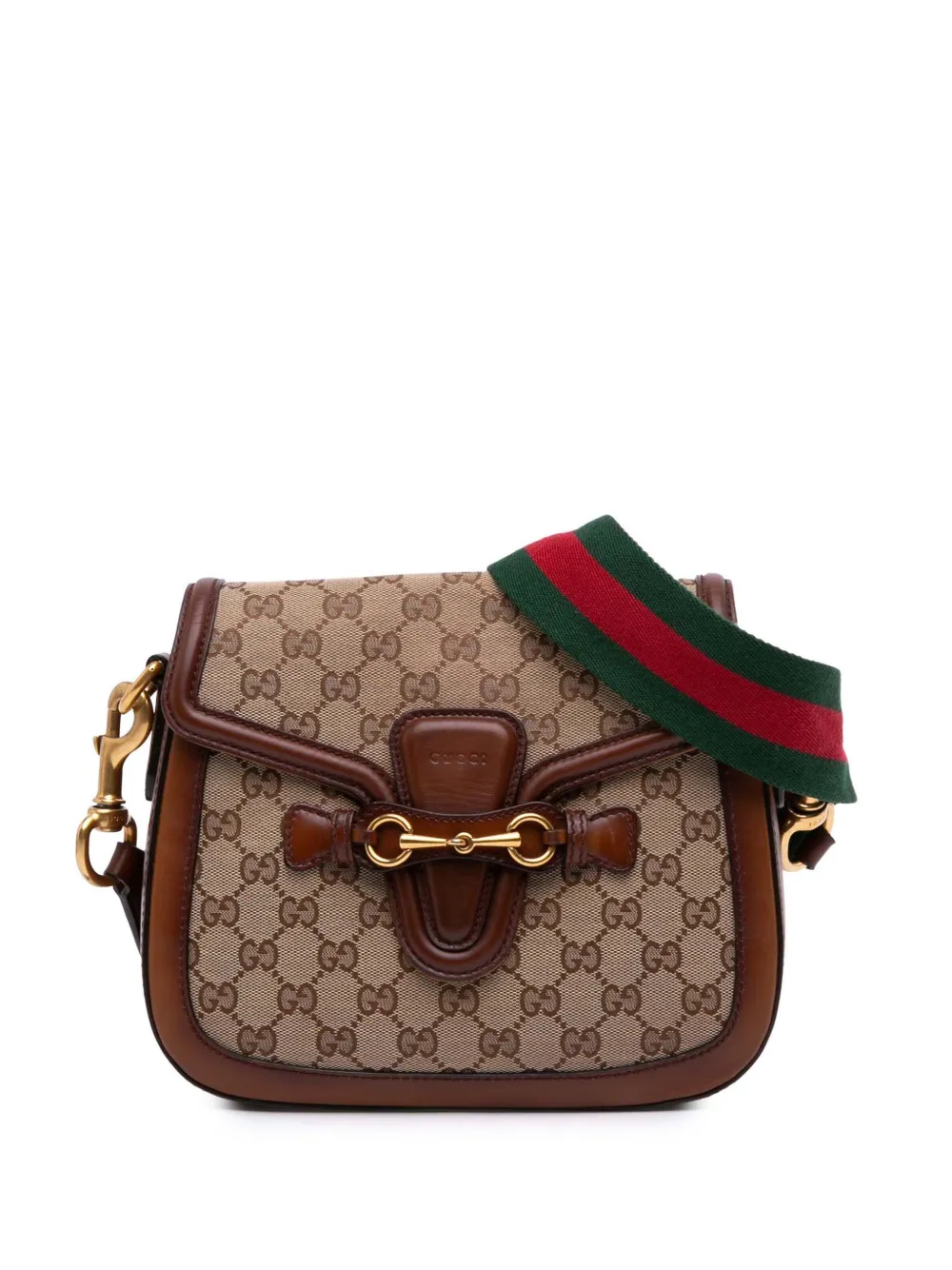 2016-2024 Medium GG Canvas Lady Web crossbody bag