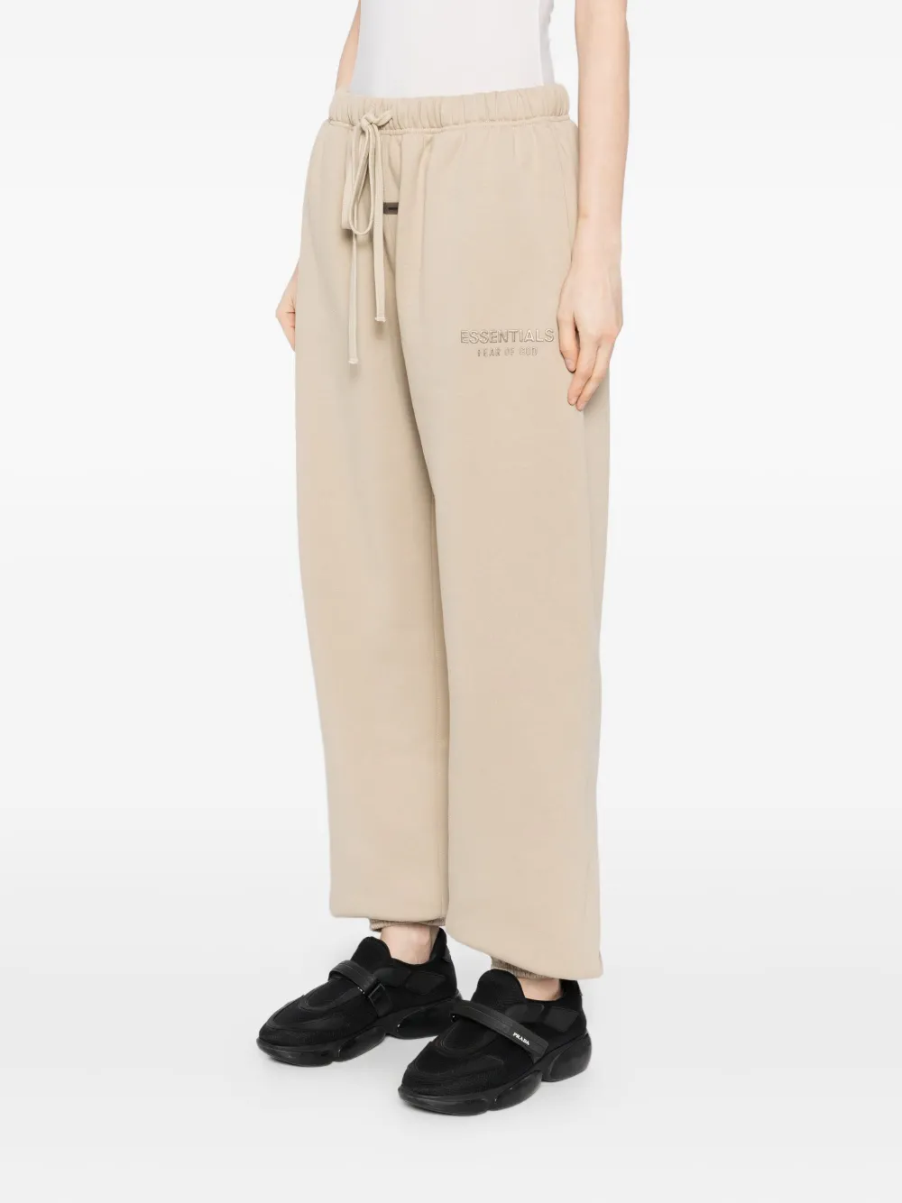 FEAR OF GOD ESSENTIALS Fleece joggingbroek Beige