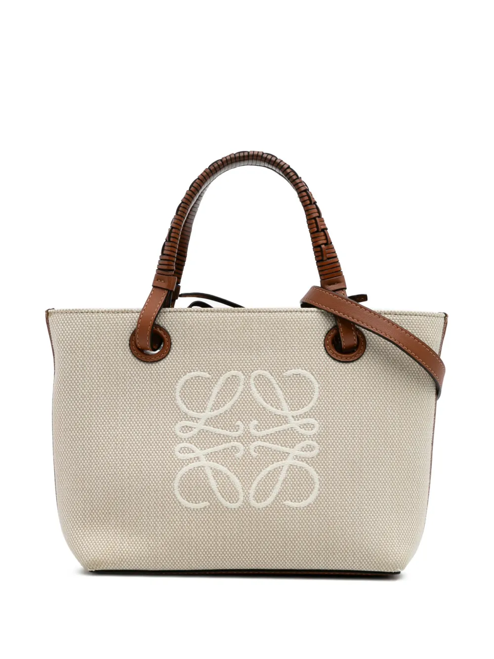 2022 Mini Anagram Canvas Tote satchel