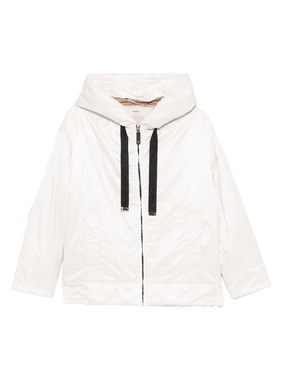 Max Mara Greenh hooded padded jacket Beige