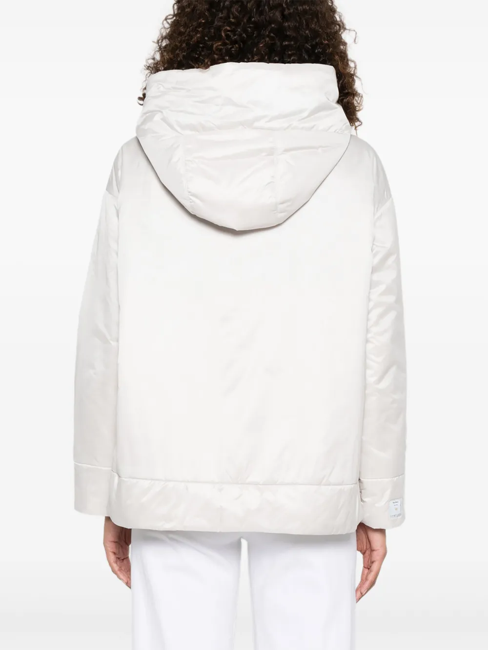 Max Mara Greenh hooded padded jacket Beige