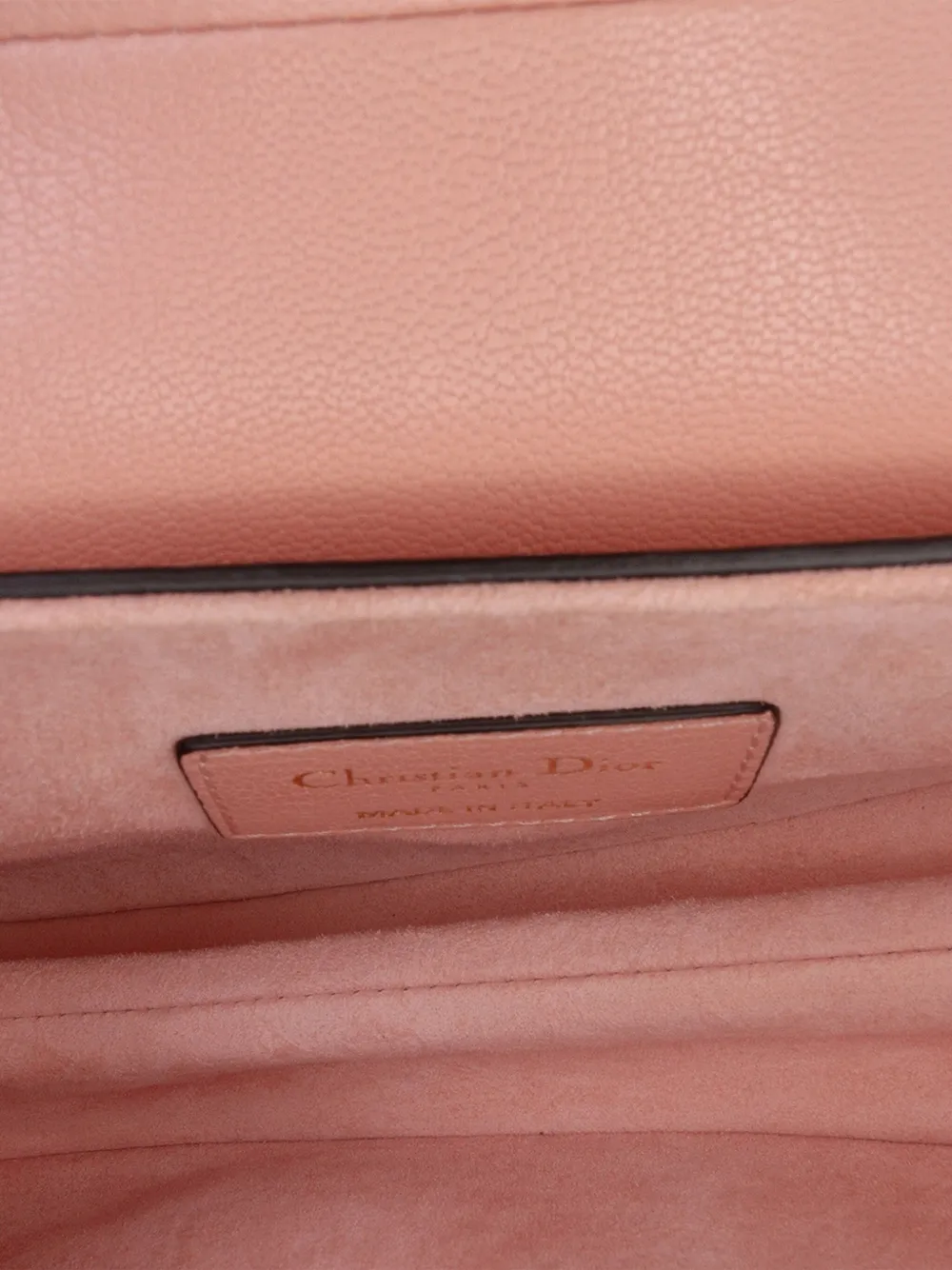 Pre-owned Dior 2020 Mini Goatskin Saddle Bag Satchel