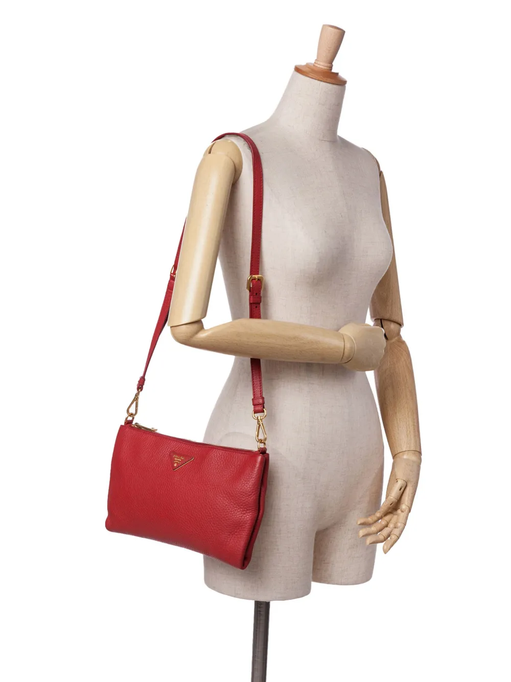 Prada Pre-Owned 2000-2024 Vitello Daino crossbody bag | Pre-Owned | Image 2