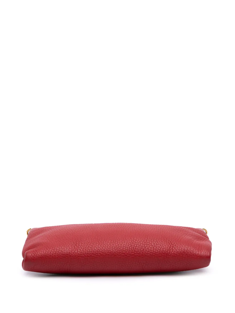 Pre-owned Prada 2000-2024 Vitello Daino Crossbody Bag In Red