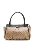 Gucci Pre-Owned 2016-2024 GG Crystal Abbey D Ring tote bag - Brown