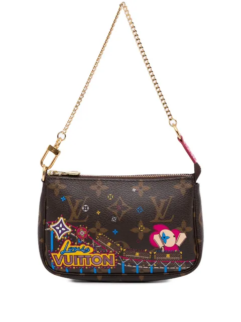 Louis Vuitton Pre-Owned Borsa a spalla Vivienne Christmas mini con monogramma 2020