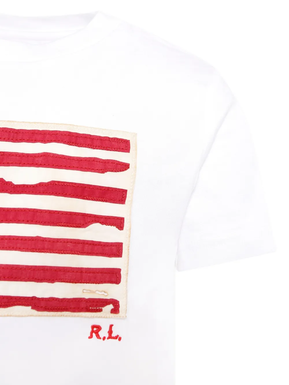 POLO RALPH LAUREN KIDS graphic-print T-shirt Wit