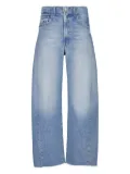 MOTHER The Half Pipe Ankle frayed jeans - Blue