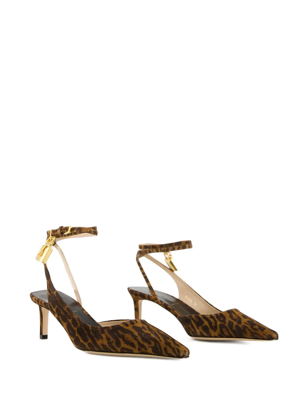 TOM FORD Ocelot padlock-detail pumps | Heeled Pumps | Image 2