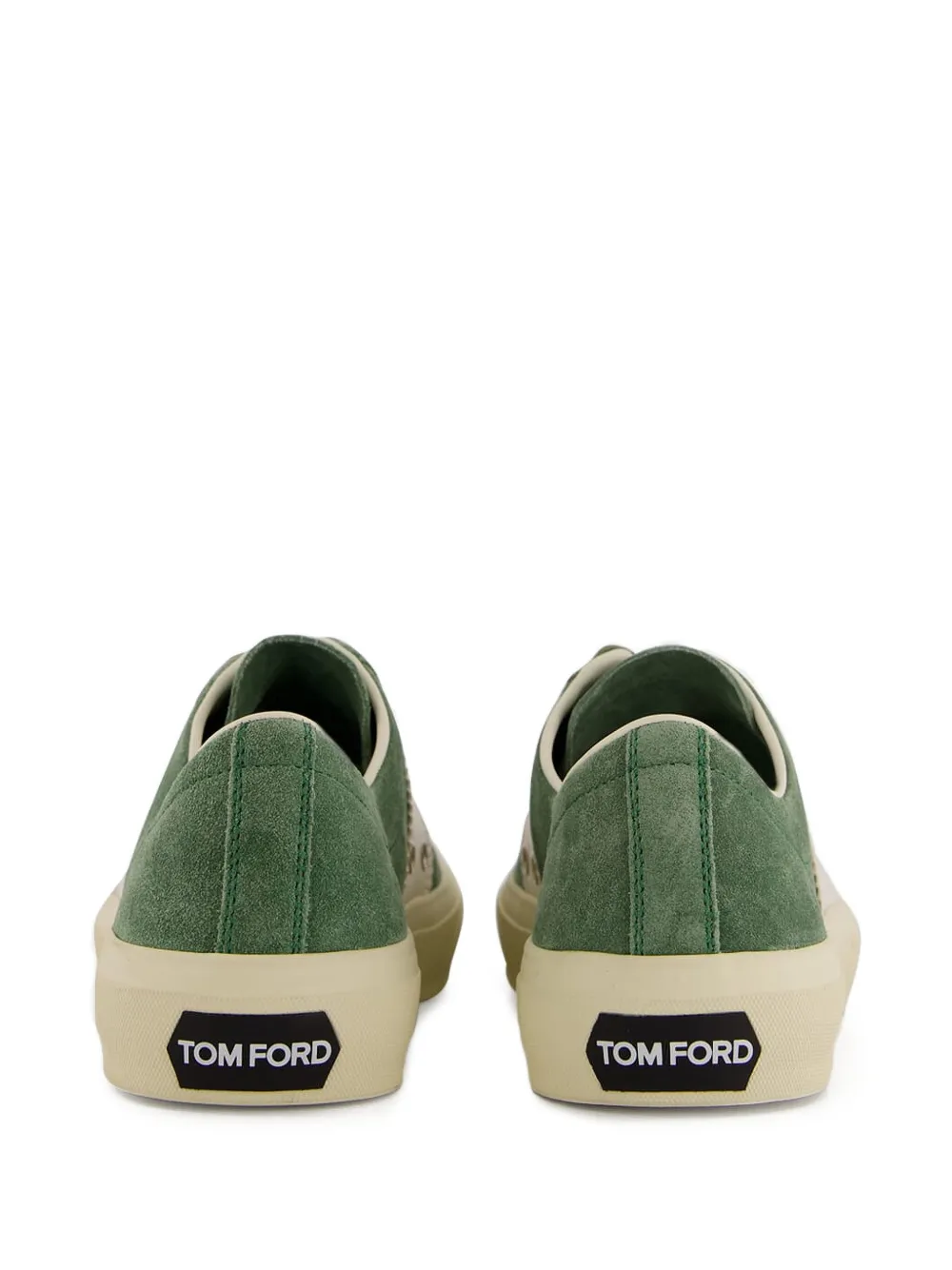 TOM FORD Cambridge leather sneakers Green