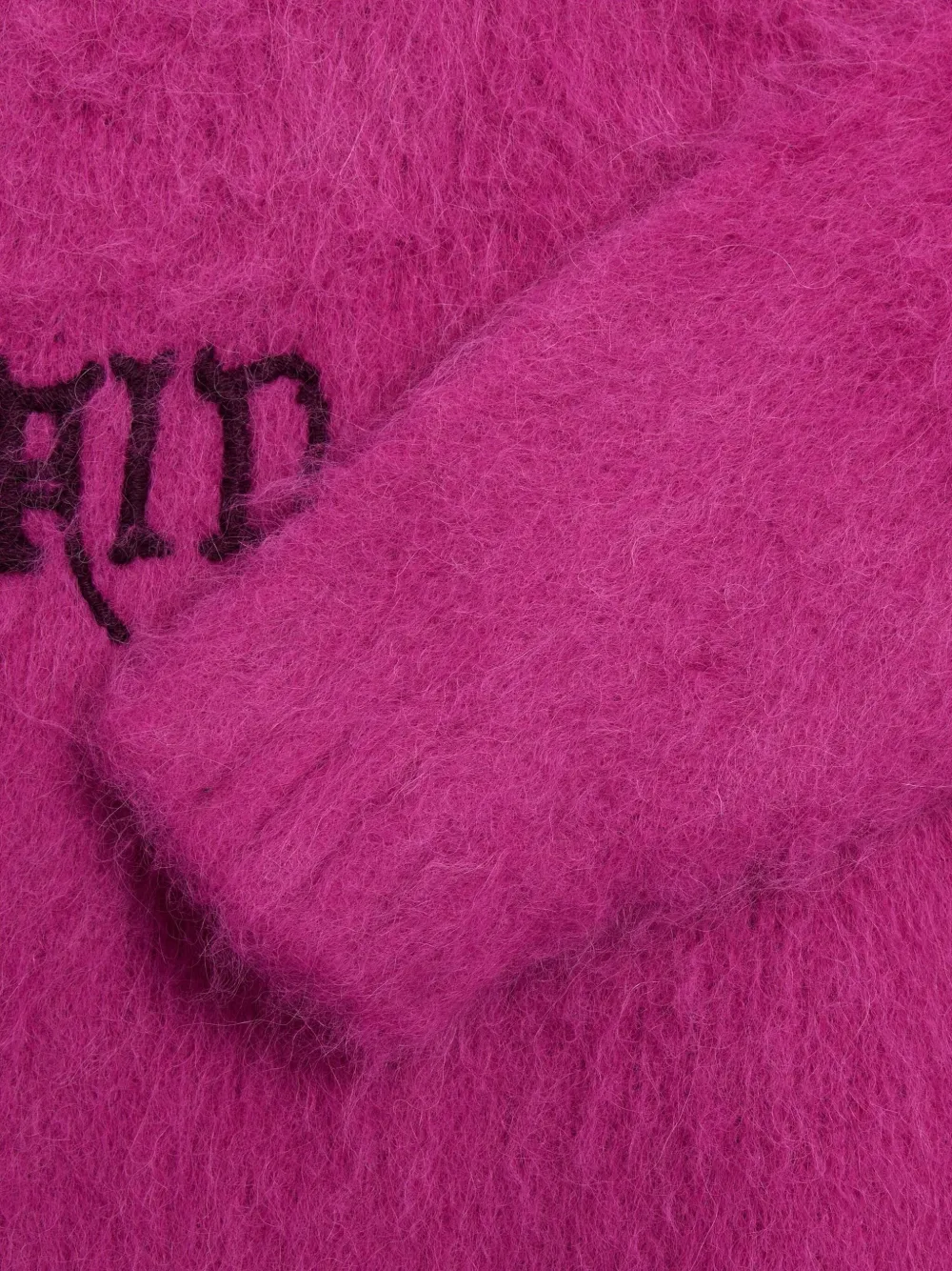 Brain Dead Logo-embroidered Jumper In Pink