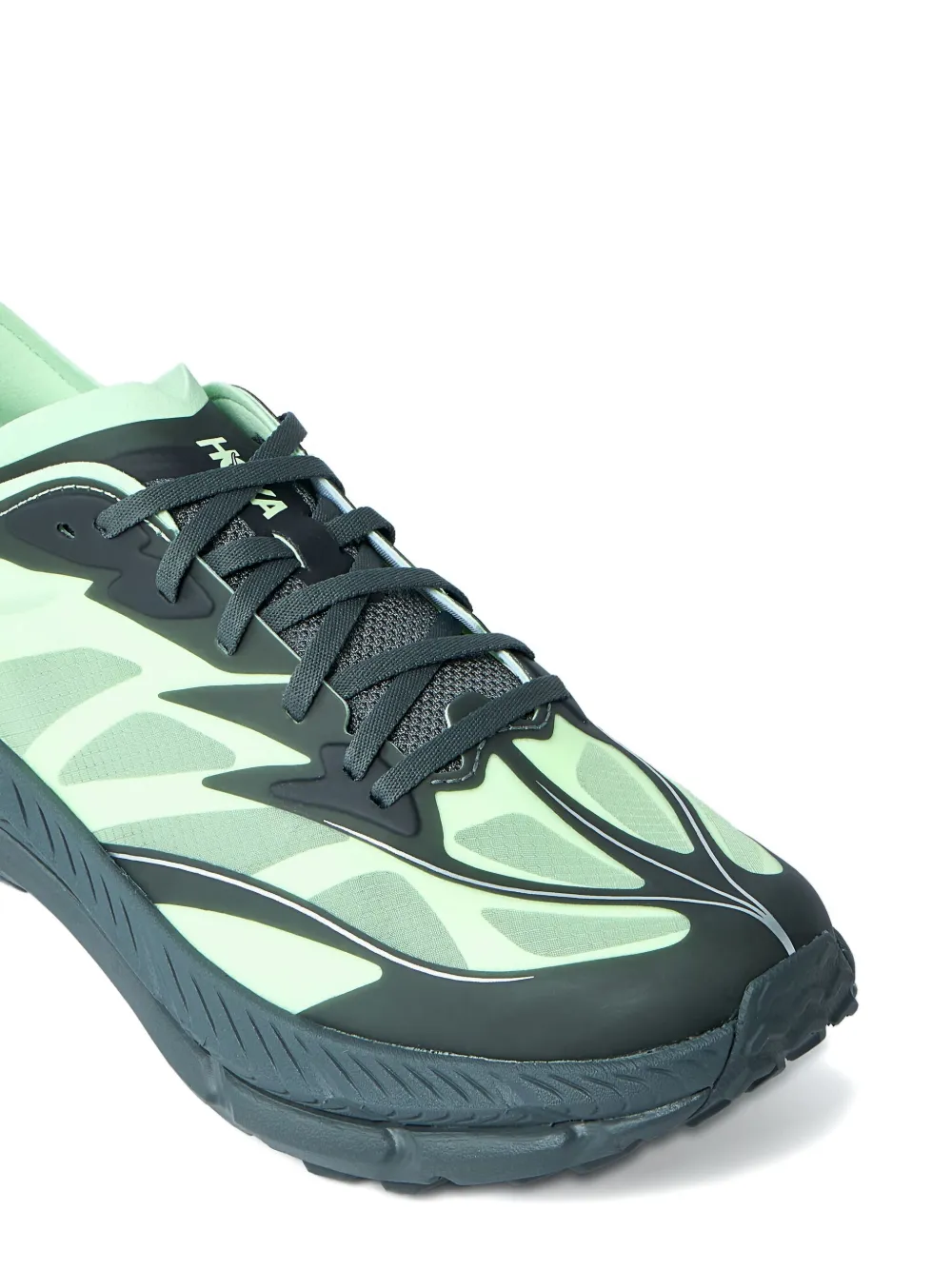 HOKA Mafate Speed 4 lace-up sneakers Green