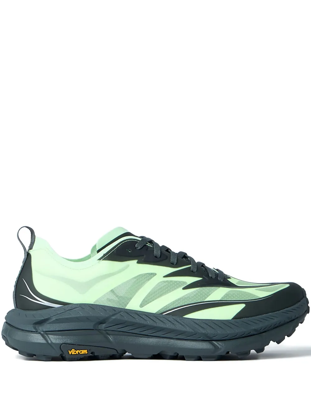 HOKA Mafate Speed 4 lace-up sneakers Green