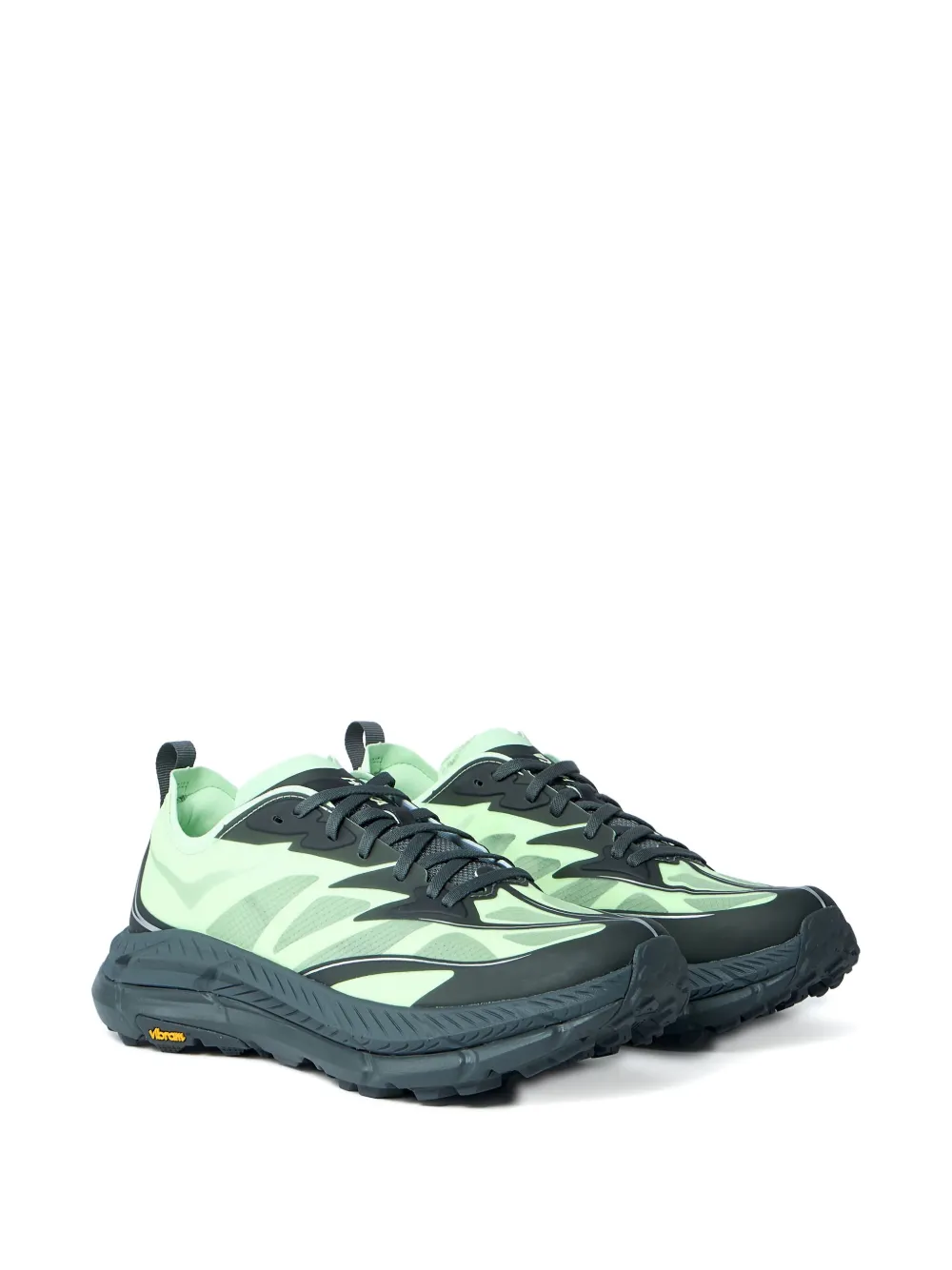 HOKA Mafate Speed 4 lace-up sneakers Green