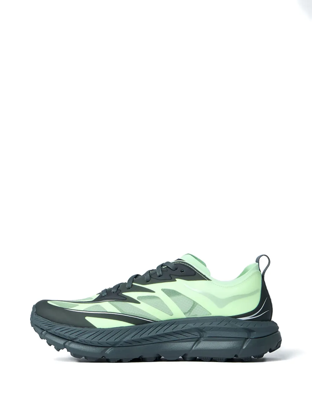 HOKA Mafate Speed 4 lace-up sneakers Green