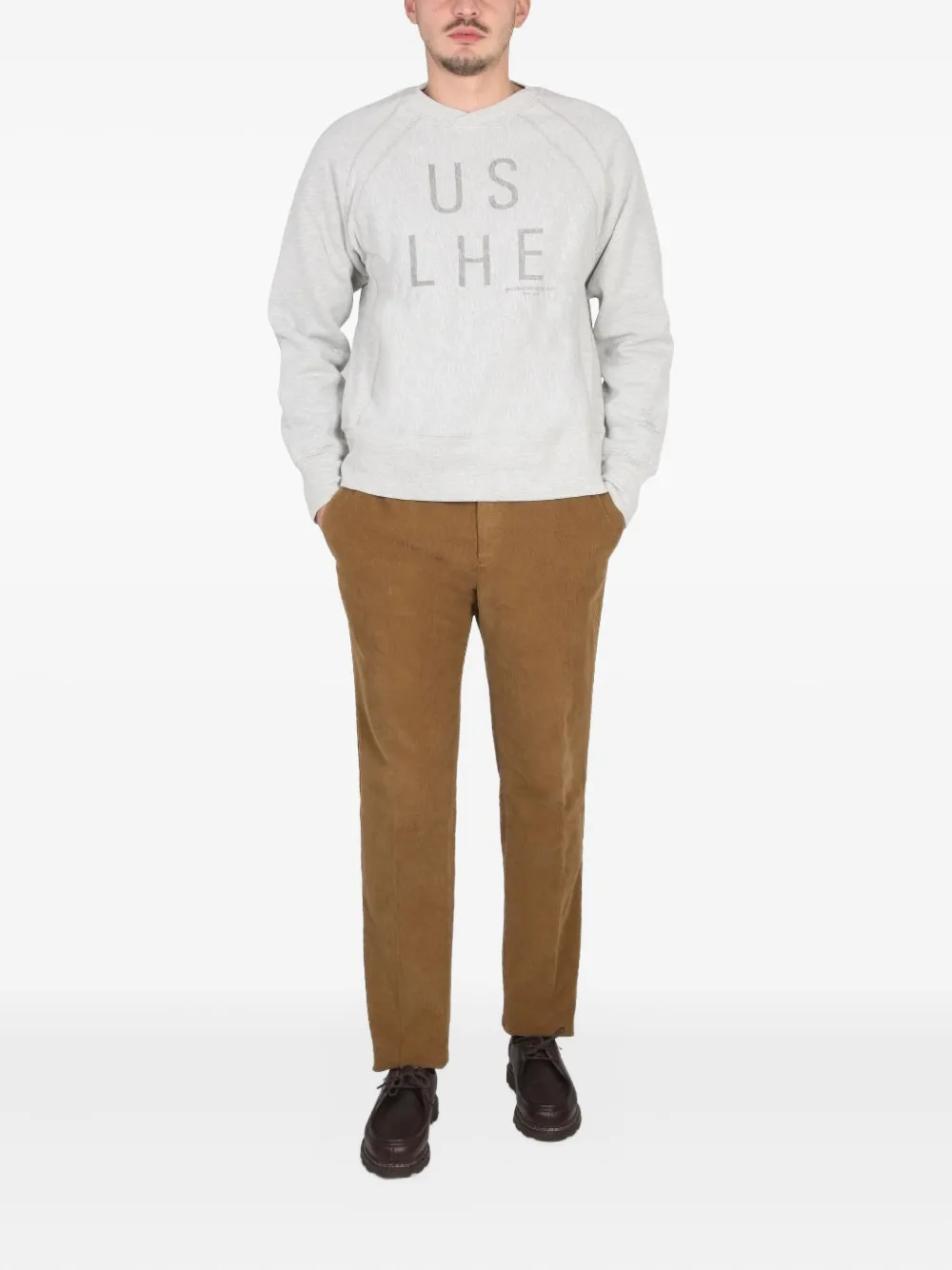 Engineered Garments crew-neck sweatshirt - Grijs