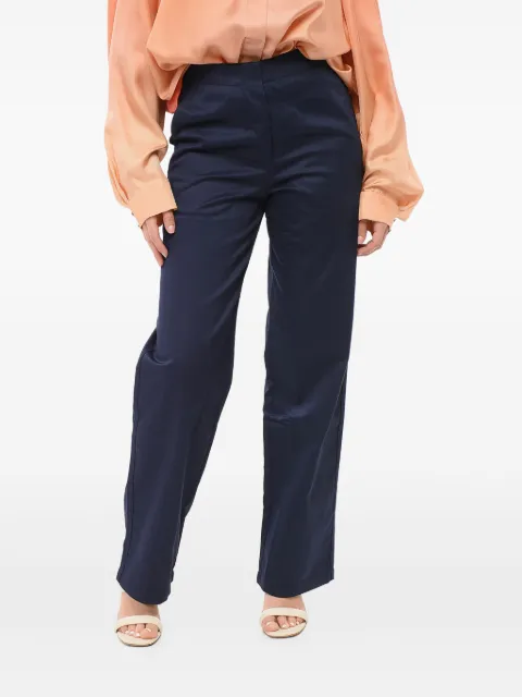 Giorgio Armani flat-front trousers