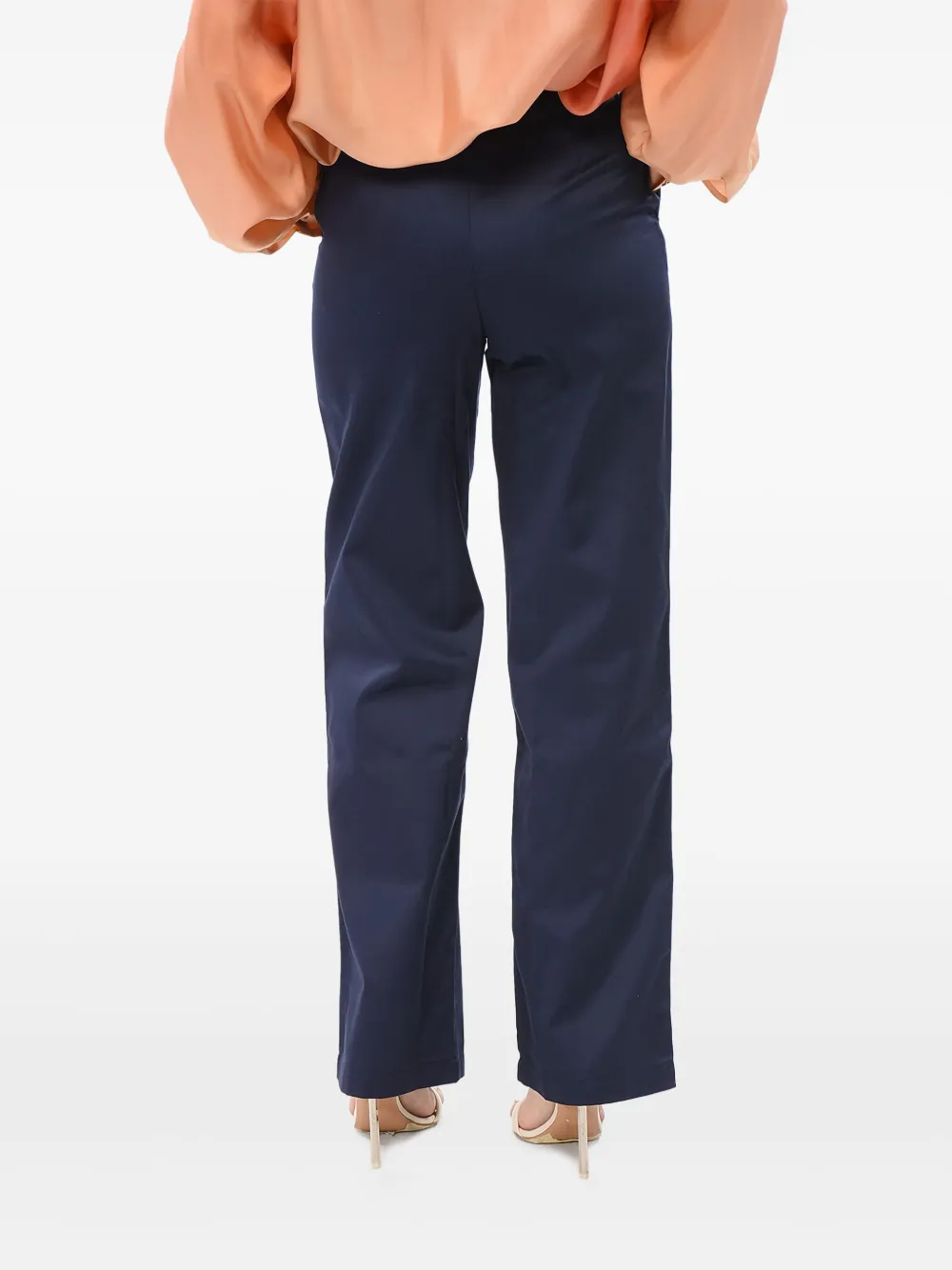  Giorgio Armani Pantalon En Serge à Design à Empiècements - Bleu 