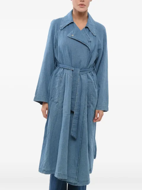 Giorgio Armani double-breasted belted coat