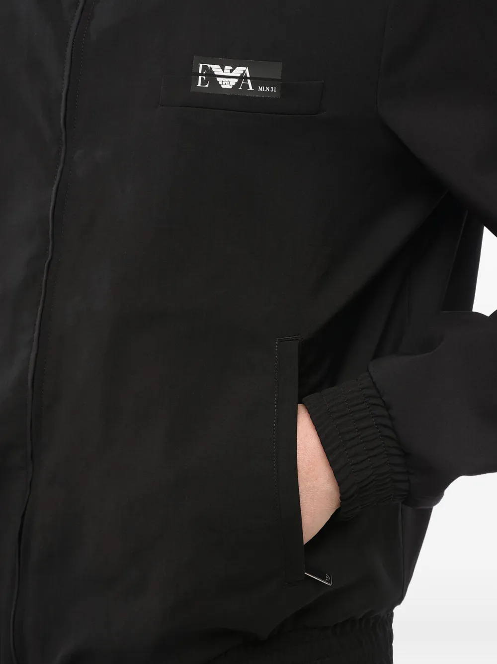 Giorgio Armani Jack met logoprint Zwart
