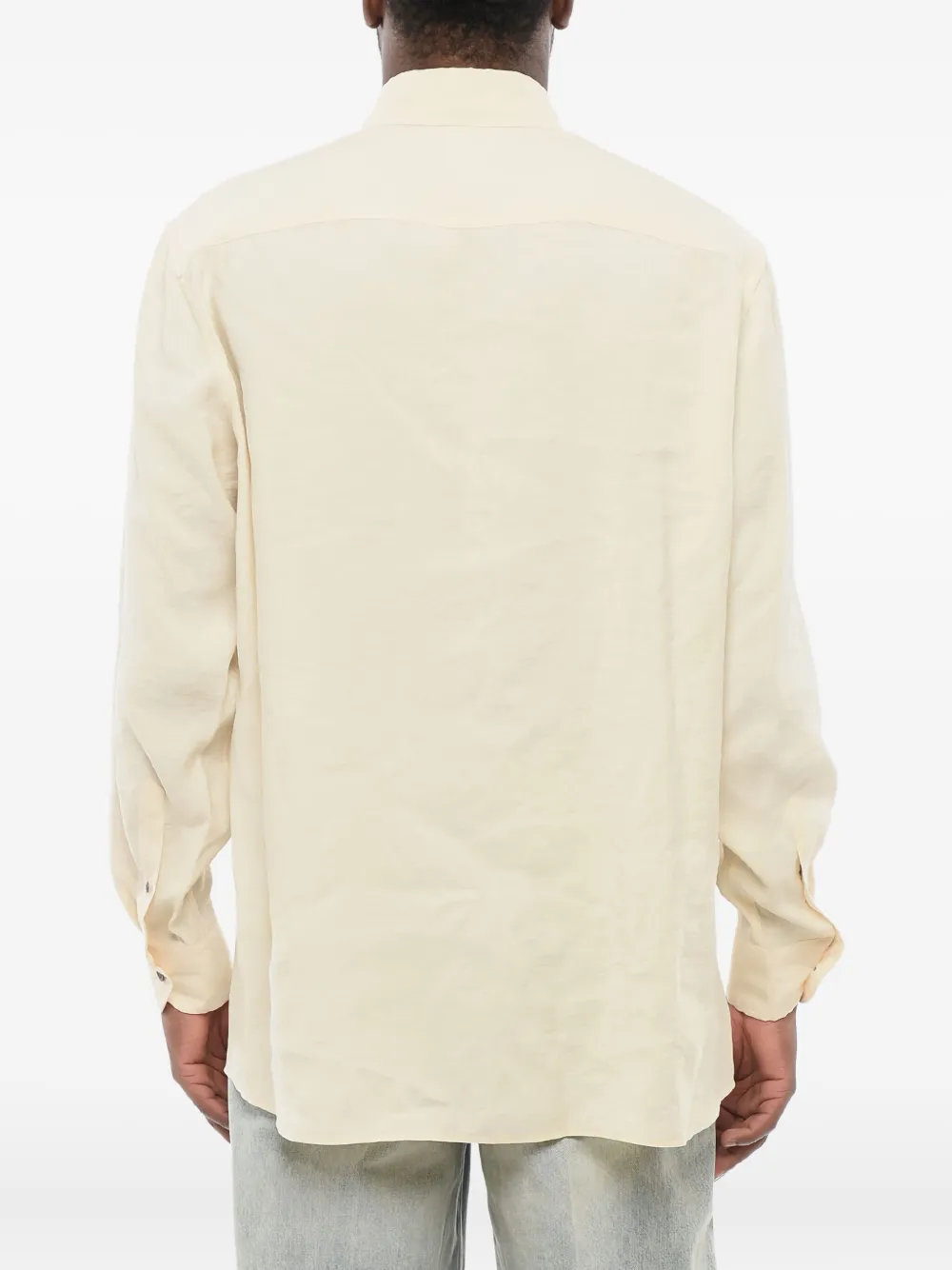 Giorgio Armani Overhemd met print 102 BEIGE