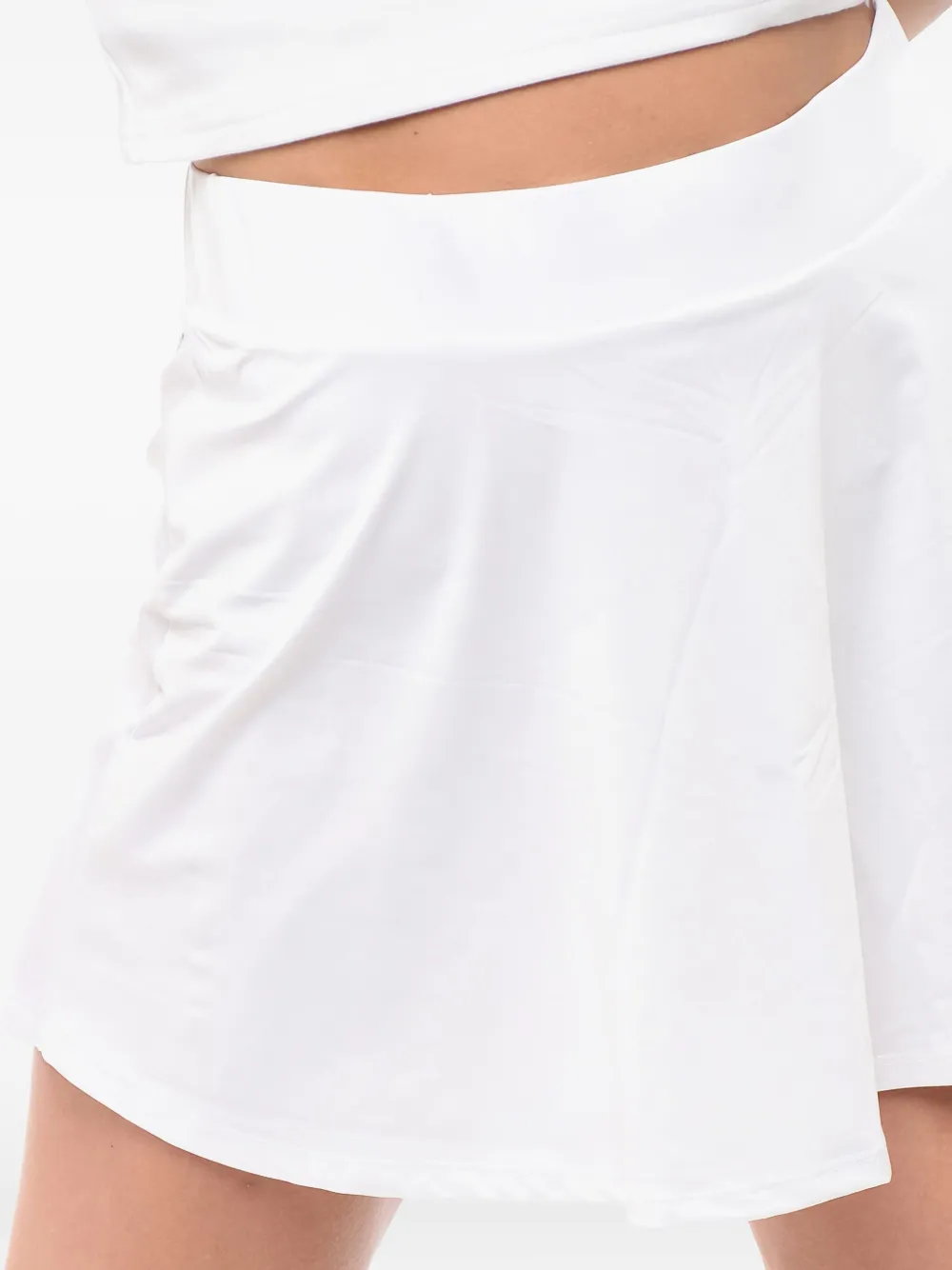 Giorgio Armani Ventus7 mini-rok met elastische tailleband Wit