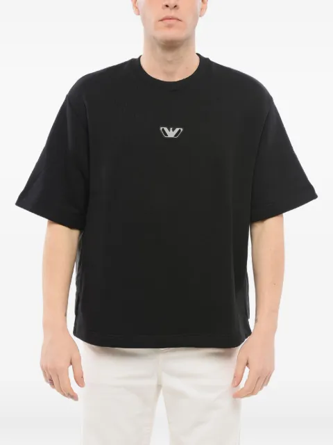 Giorgio Armani playera con aplique del logo