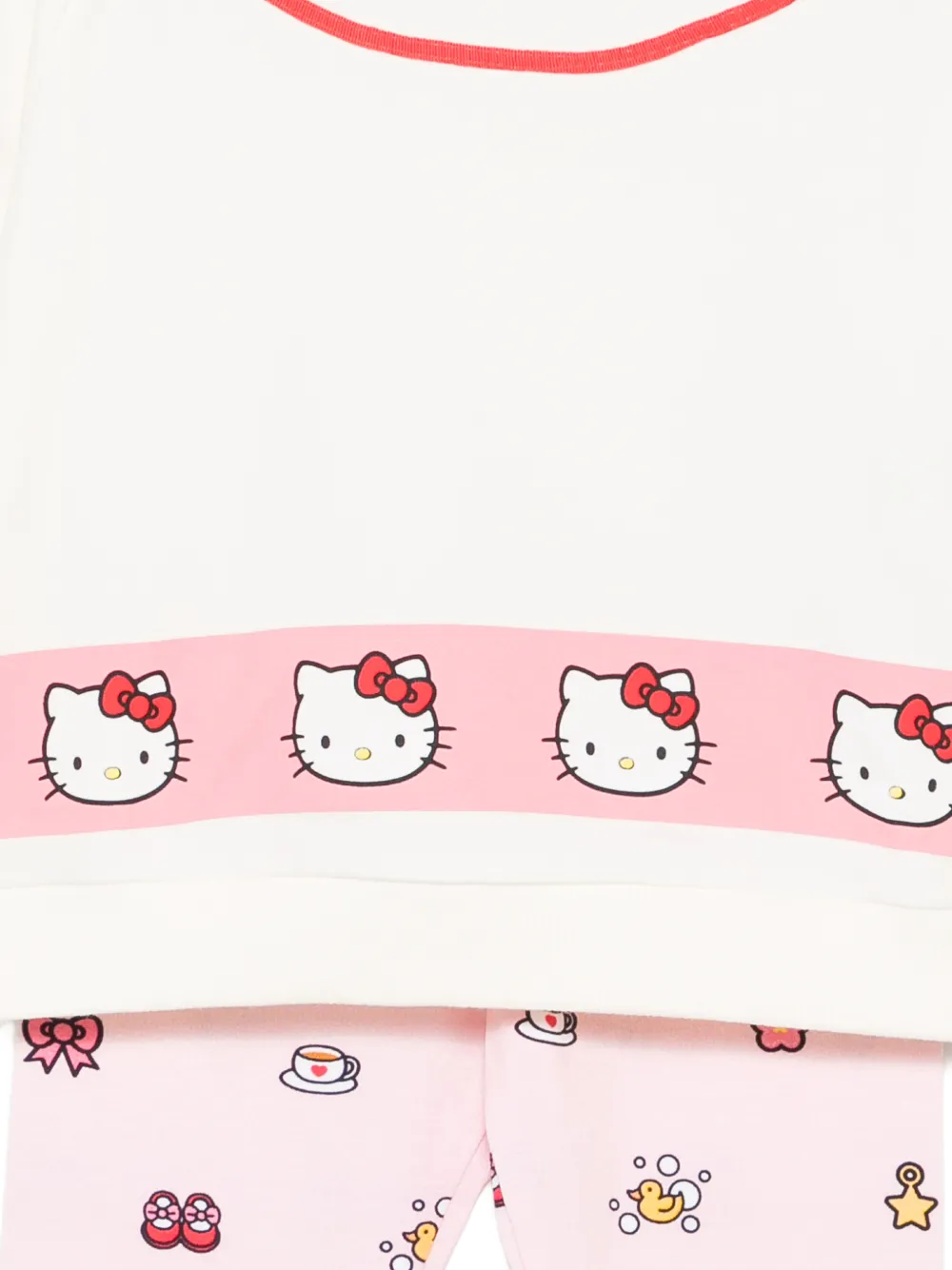 Gcds Kids x Hello Kitty broek set met print Roze
