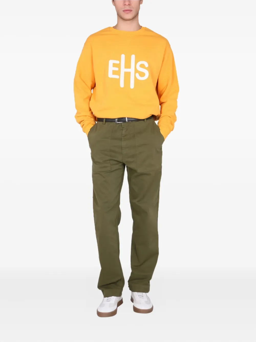 East Harbour Surplus Beatles 35 crew-neck sweatshirt - Geel