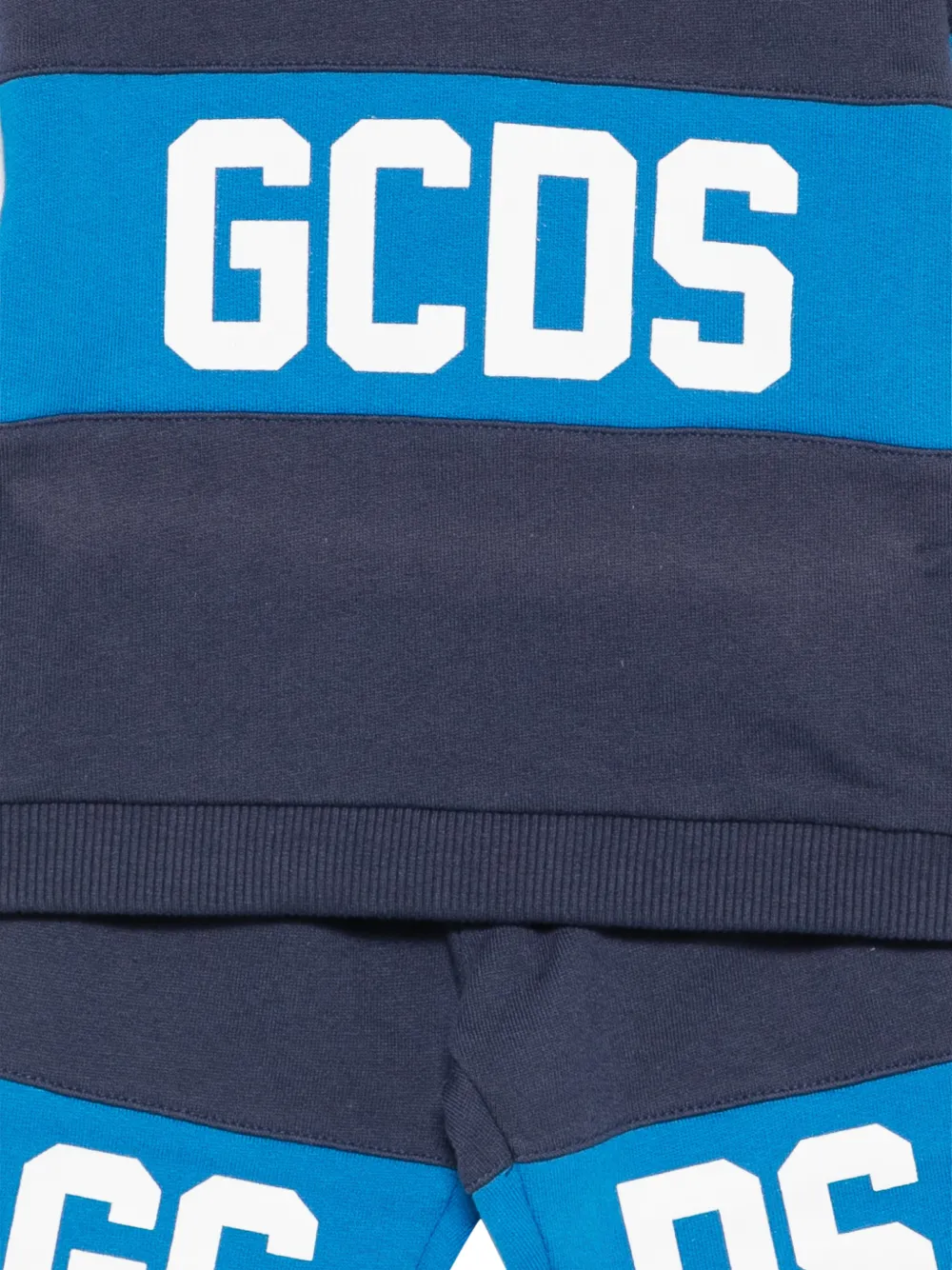  Gcds Kids Chándal Con Logo Estampado - Azul 