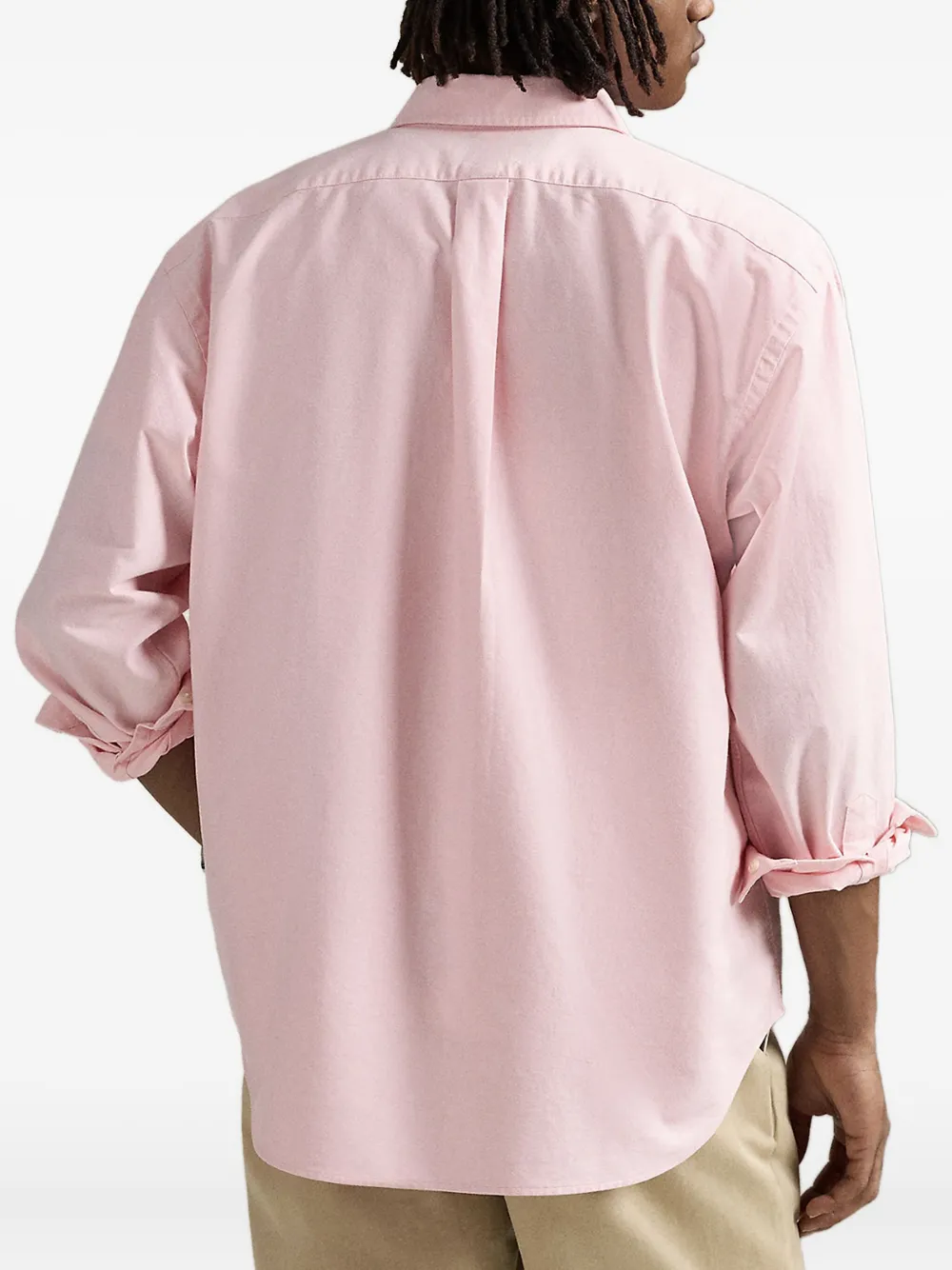 Polo Ralph Lauren ny-logo oxford shirt Roze