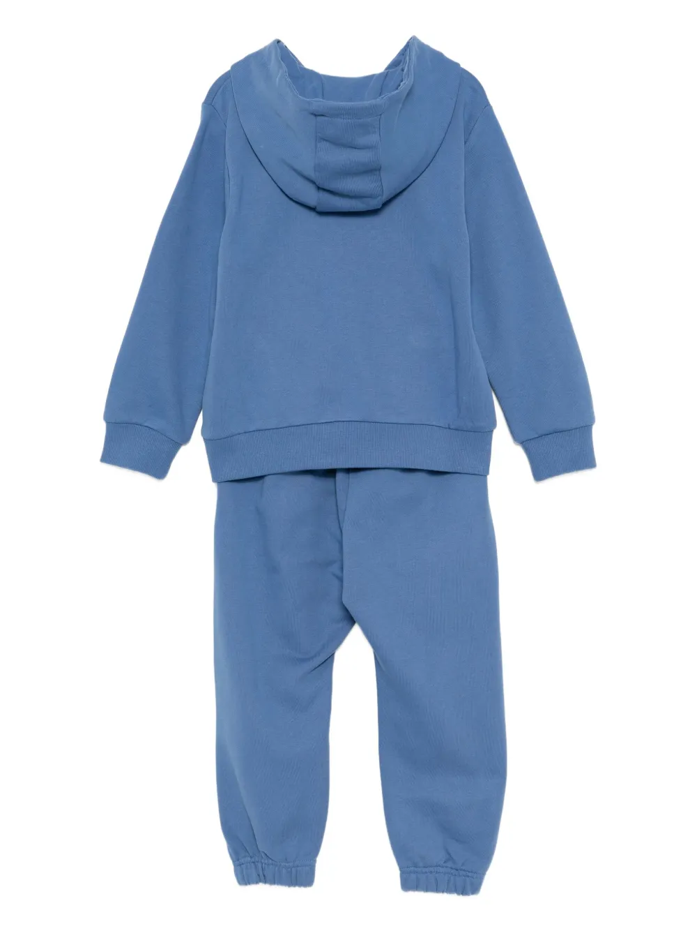 Kenzo Kids Trainingspak met geborduurd logo Blauw