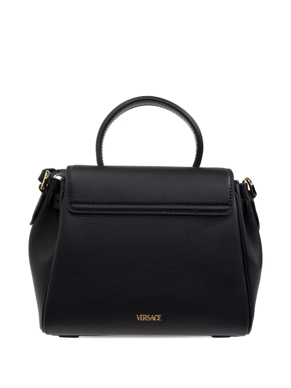 Versace Medusa Head-plaque top-handle bag Zwart