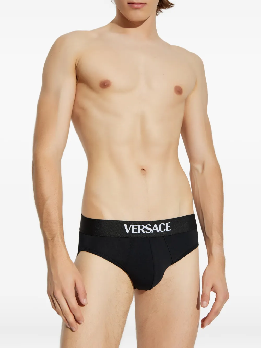 Versace logo-waistband briefs (pack of three) | Image 2
