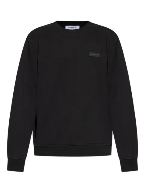 Givenchy logo-plaque sweatshirt